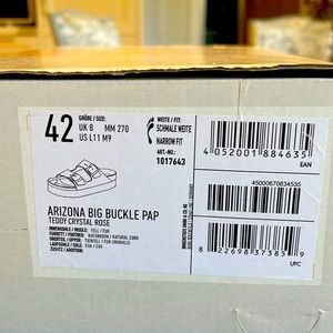 Birkenstock size 11 Womens Arizona Big Buckle slides